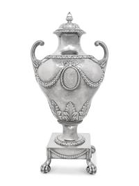 A George III Silver Hot Water Urn