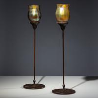 Tiffany candle holders