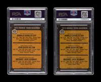 A Collection of 1973 Topps Mike Schmidt Rookie Baseball Cards No. 615 (PSA 3 VG)
