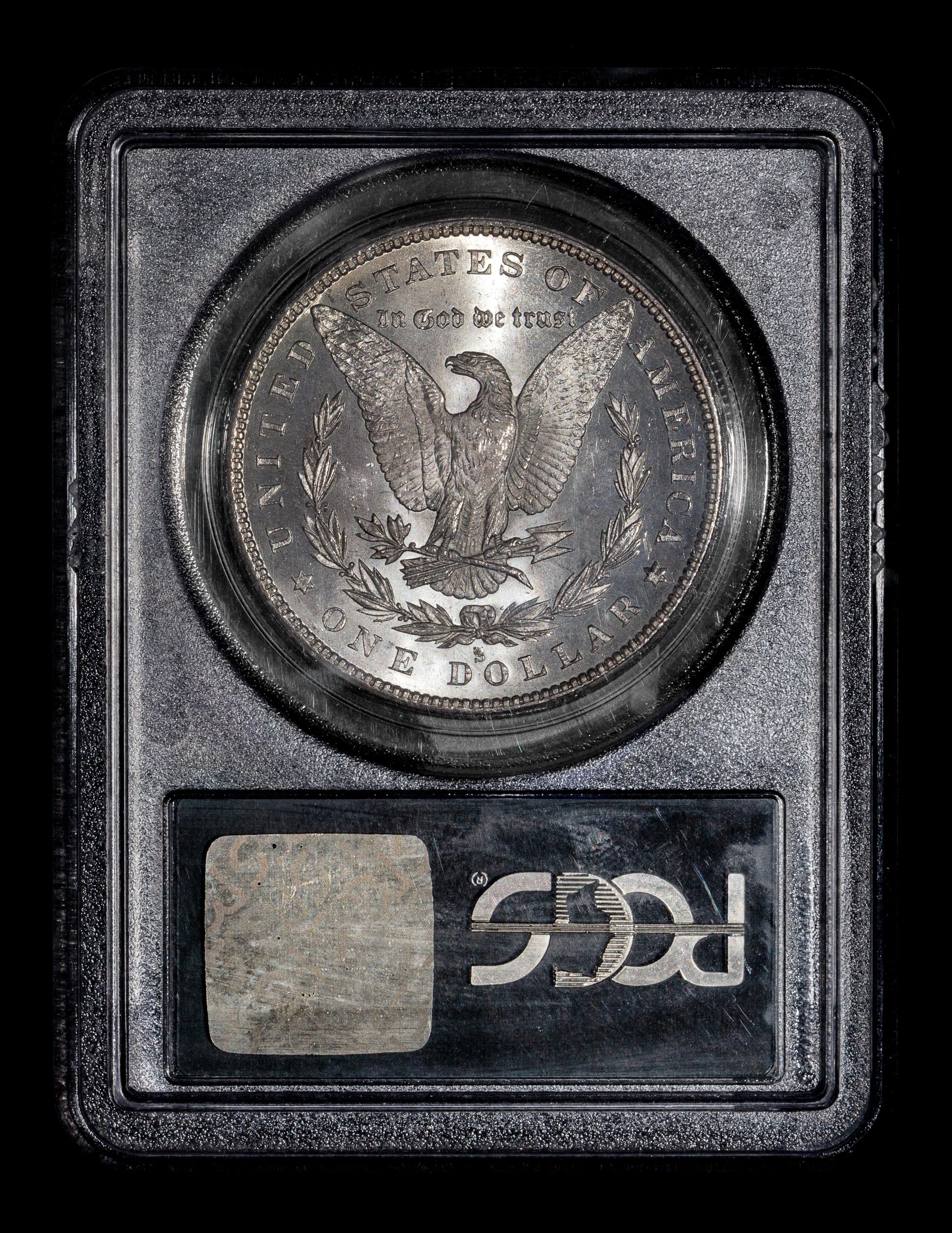 A United States 1880-S Morgan Silver $1 Coin — PCGS graded MS66