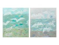 Seagulls (a pair), 1964