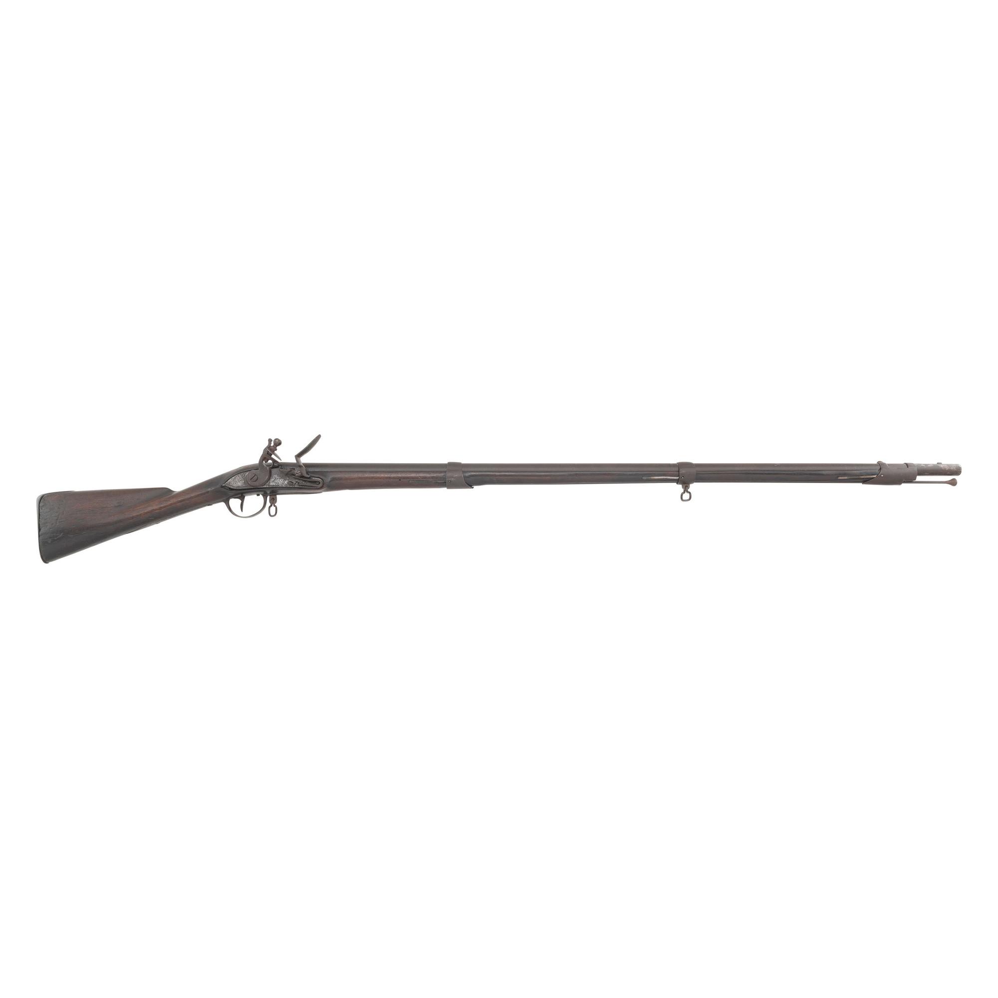 US Model 1795 Springfield Musket Dated 1800 on the Buttplate Tang