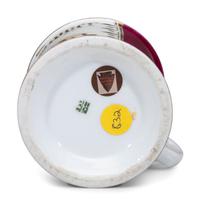 An Open Touring Car Porcelain Shaving Mug