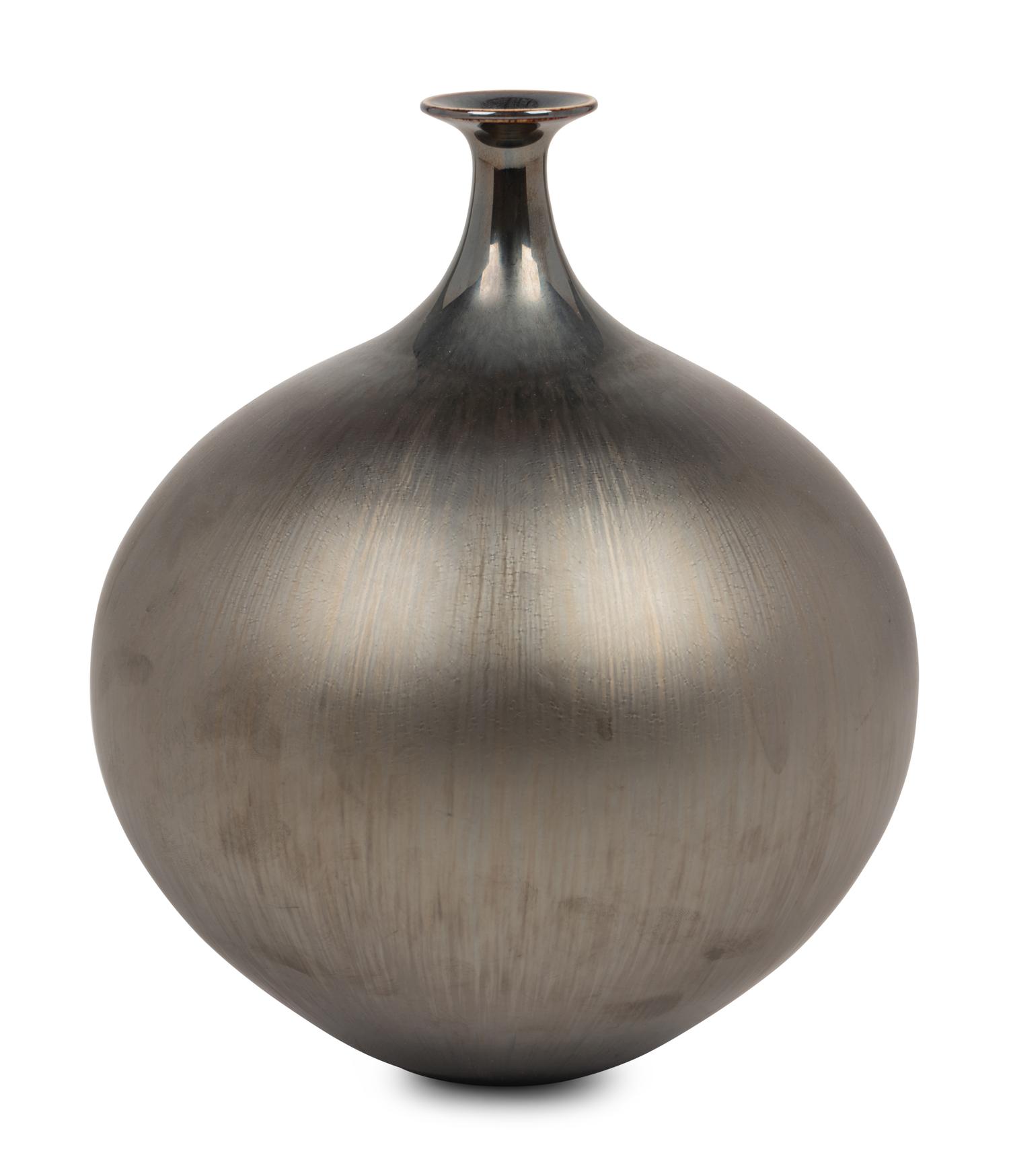 Vase with Silver Glaze