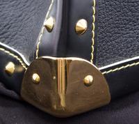 A Louis Vuitton Black Suhali Le Talentueux Handbag, 12.25" x 7" x 3.5".
