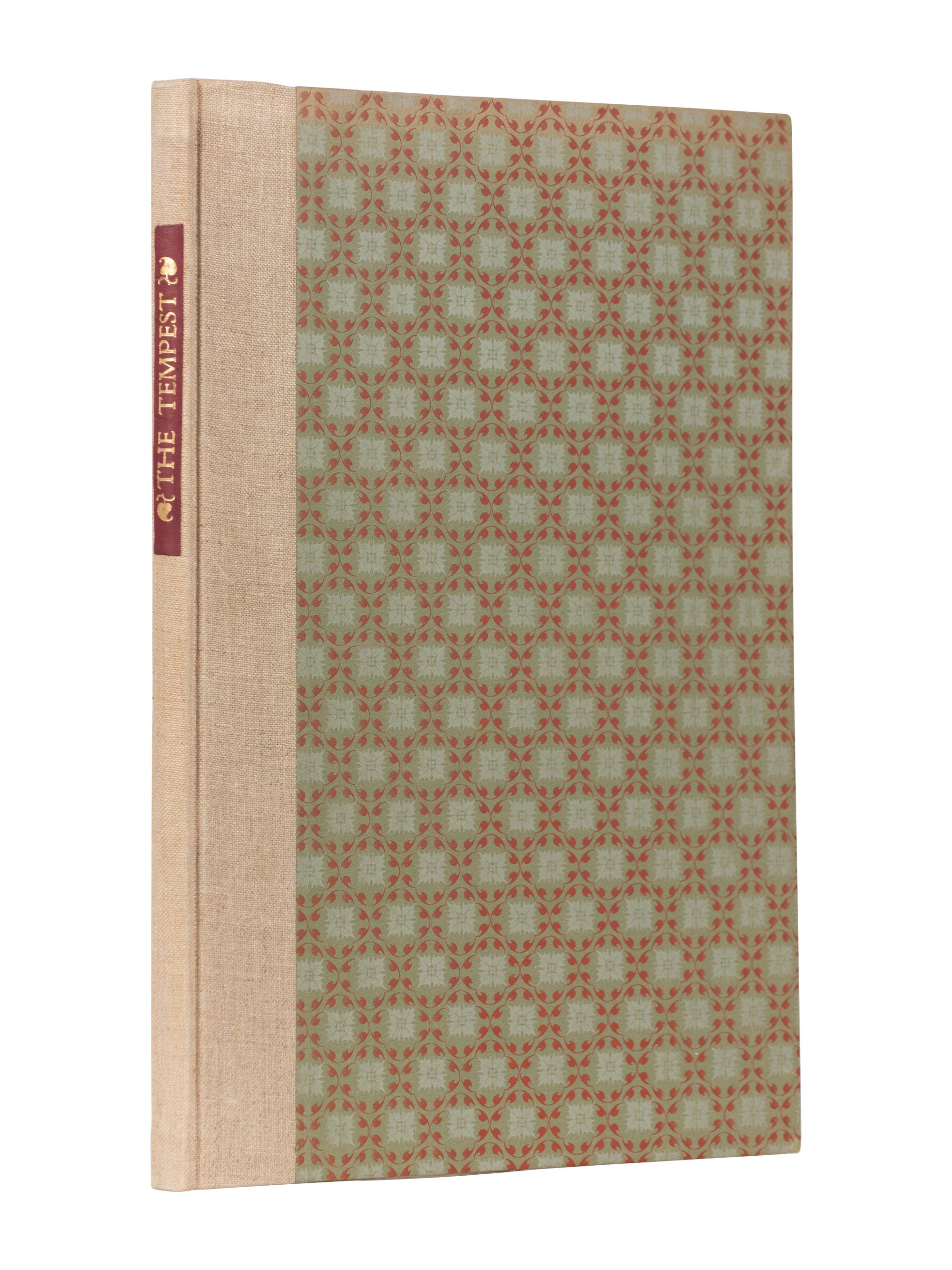 [GRABHORN PRESS]. SHAKESPEARE, William (1564-1616). The Tempest . San Francisco: The Grabhorn Press, 1951.