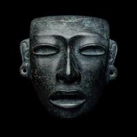 A Teotihuacan Serpentine Mask