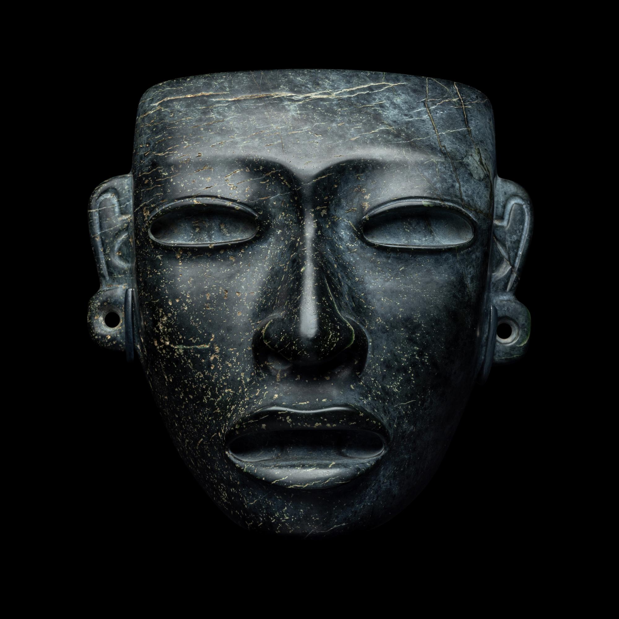 A Teotihuacan Serpentine Mask