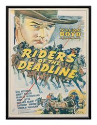 Vintage Movie Poster, Riders of the Deadline