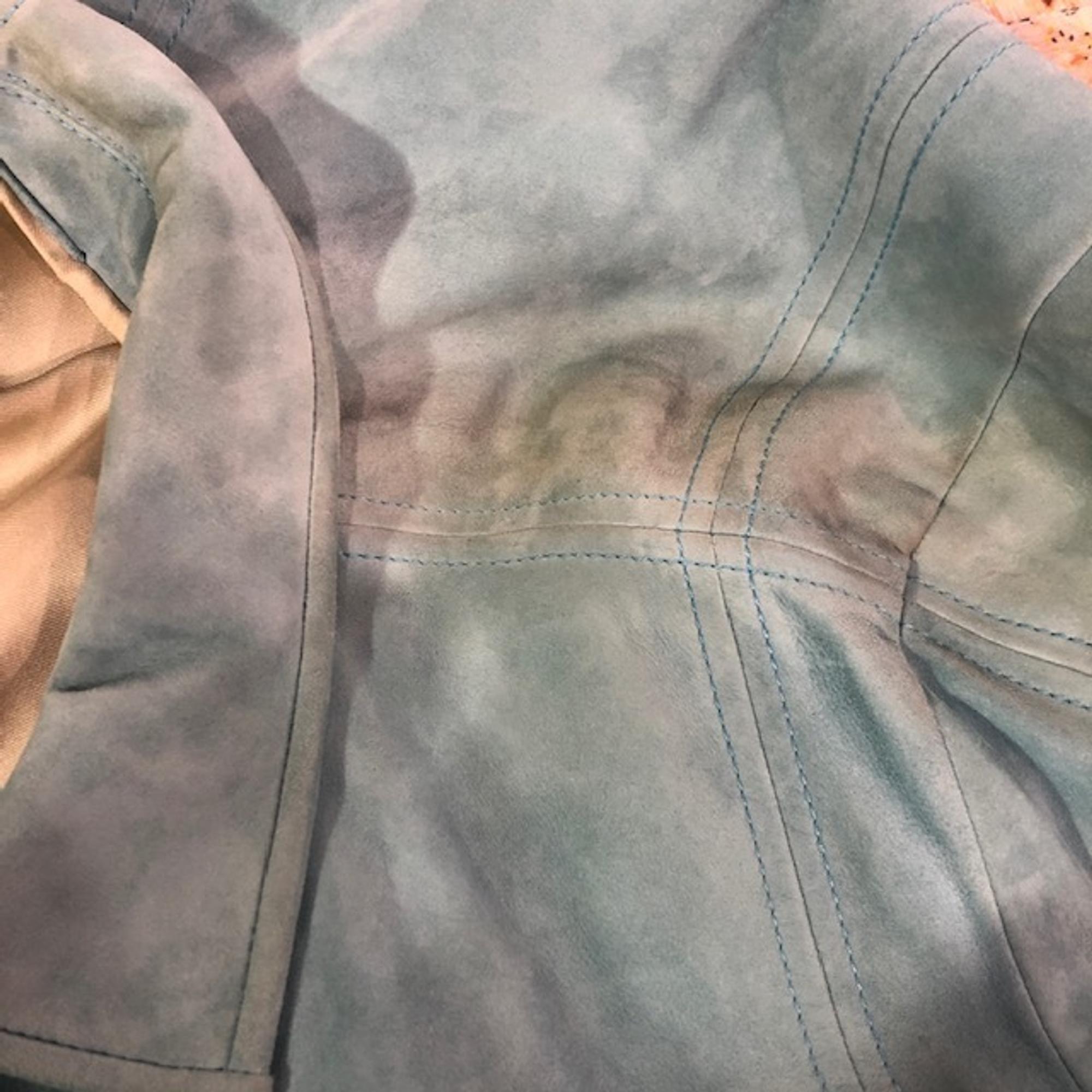 Loro Piana Blue Suede Bomber,