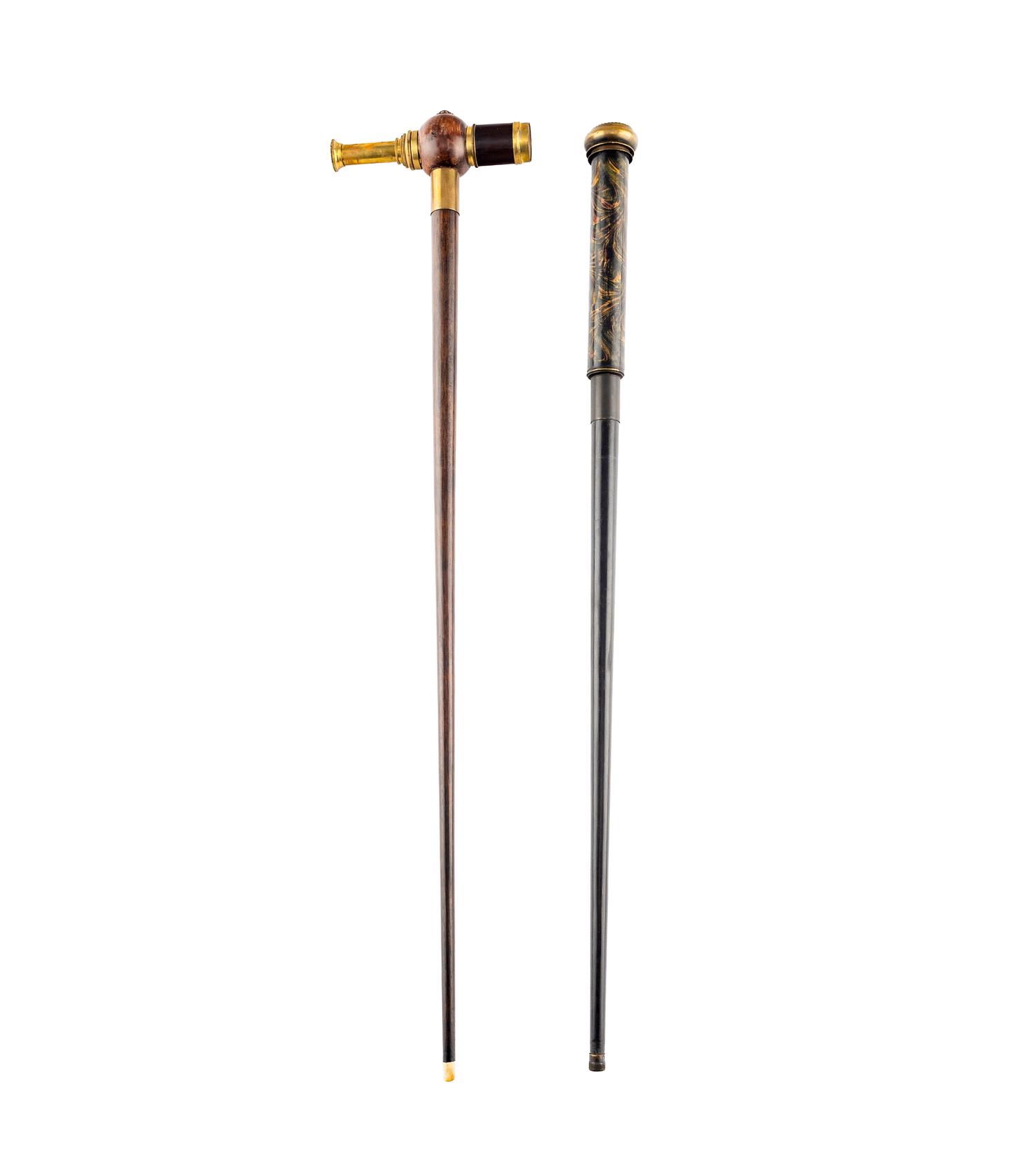 Two Gentleman's Walking Sticks