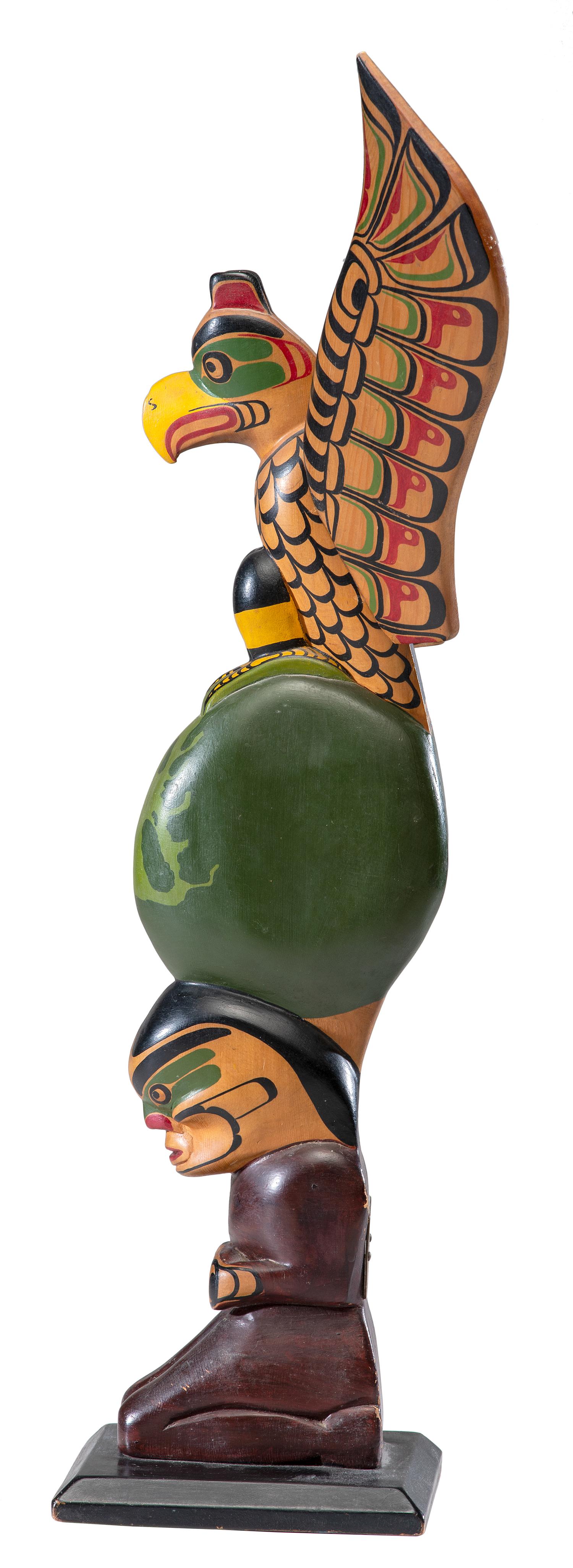 Lot is located and will ship from Cincinnati, Ohio. Model Totem Pole, 1951