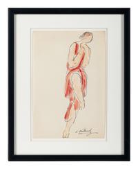 Isadora Duncan Dancing