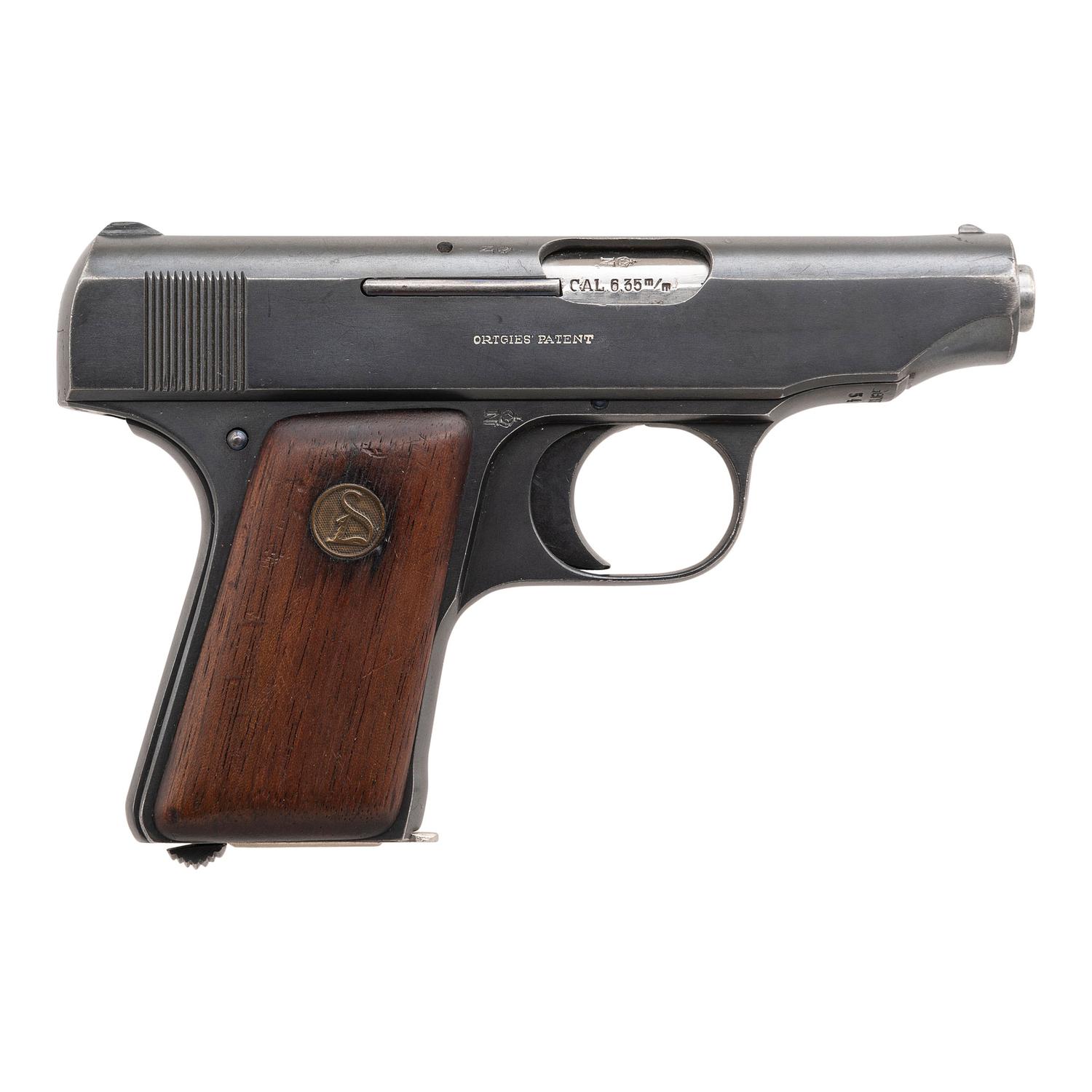 **Ortgies' Patent .25 ACP Pistol 6th Variation by Deutsche Werke