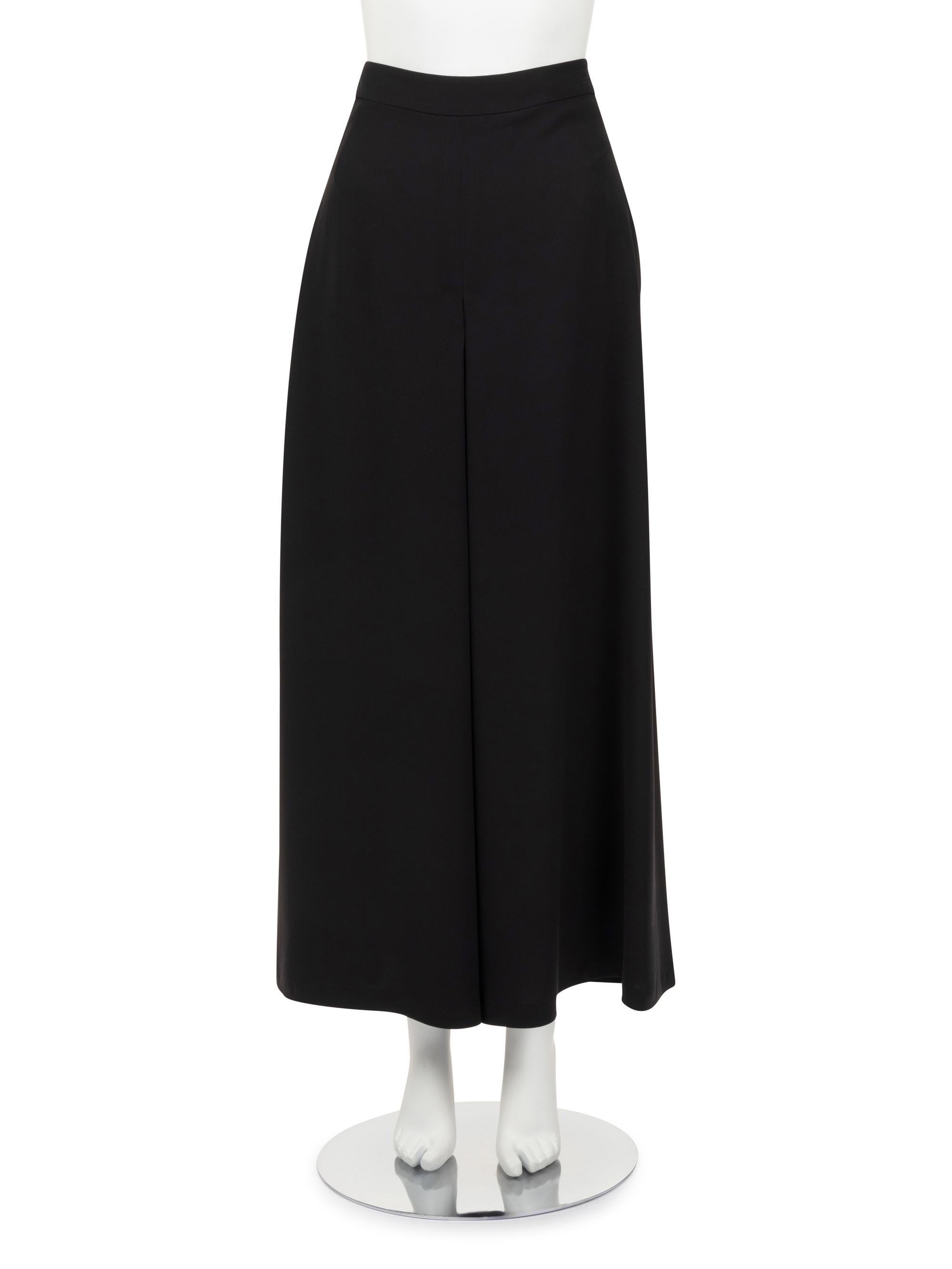 Christian Dior Sleeveless Cashmere Duster and Silk Culottes
