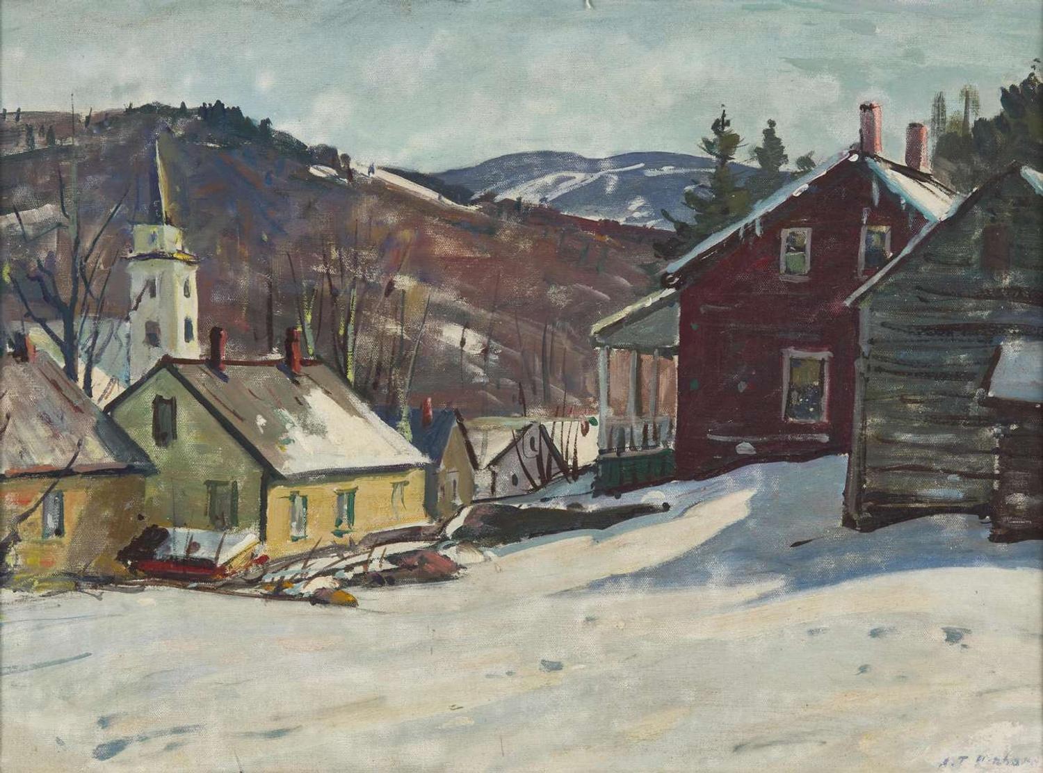 Aldro Thompson Hibbard (American, 1886-1972) - Winter in New England