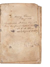 [CIVIL WAR]. [LEE, James Kendall]. The Volunteer's Hand Book. Richmond, VA: West & Johnston, 1860. Unrecorded early printing.