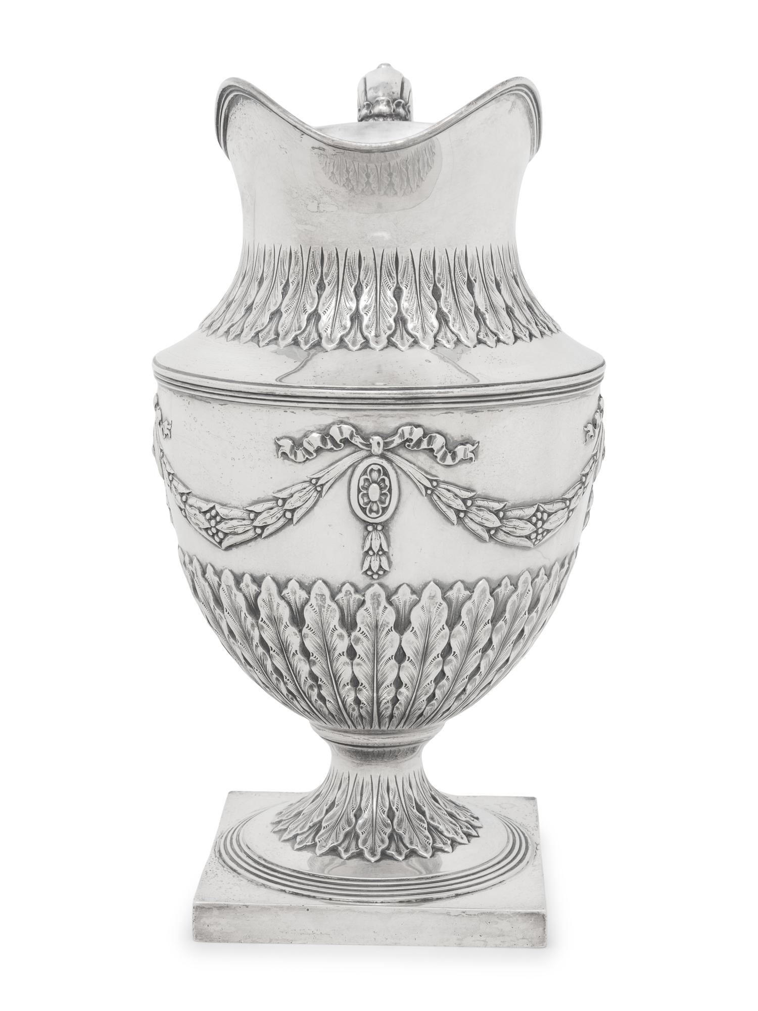 An American Silver Ewer