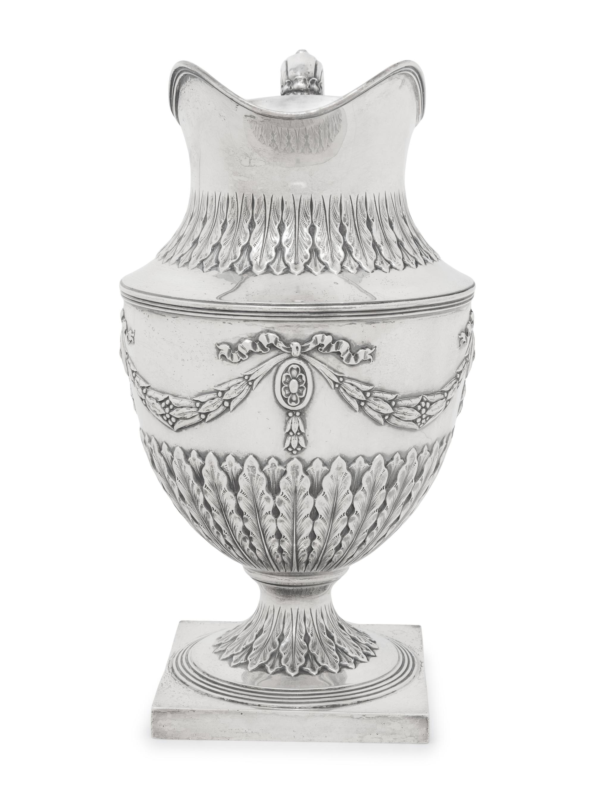 An American Silver Ewer