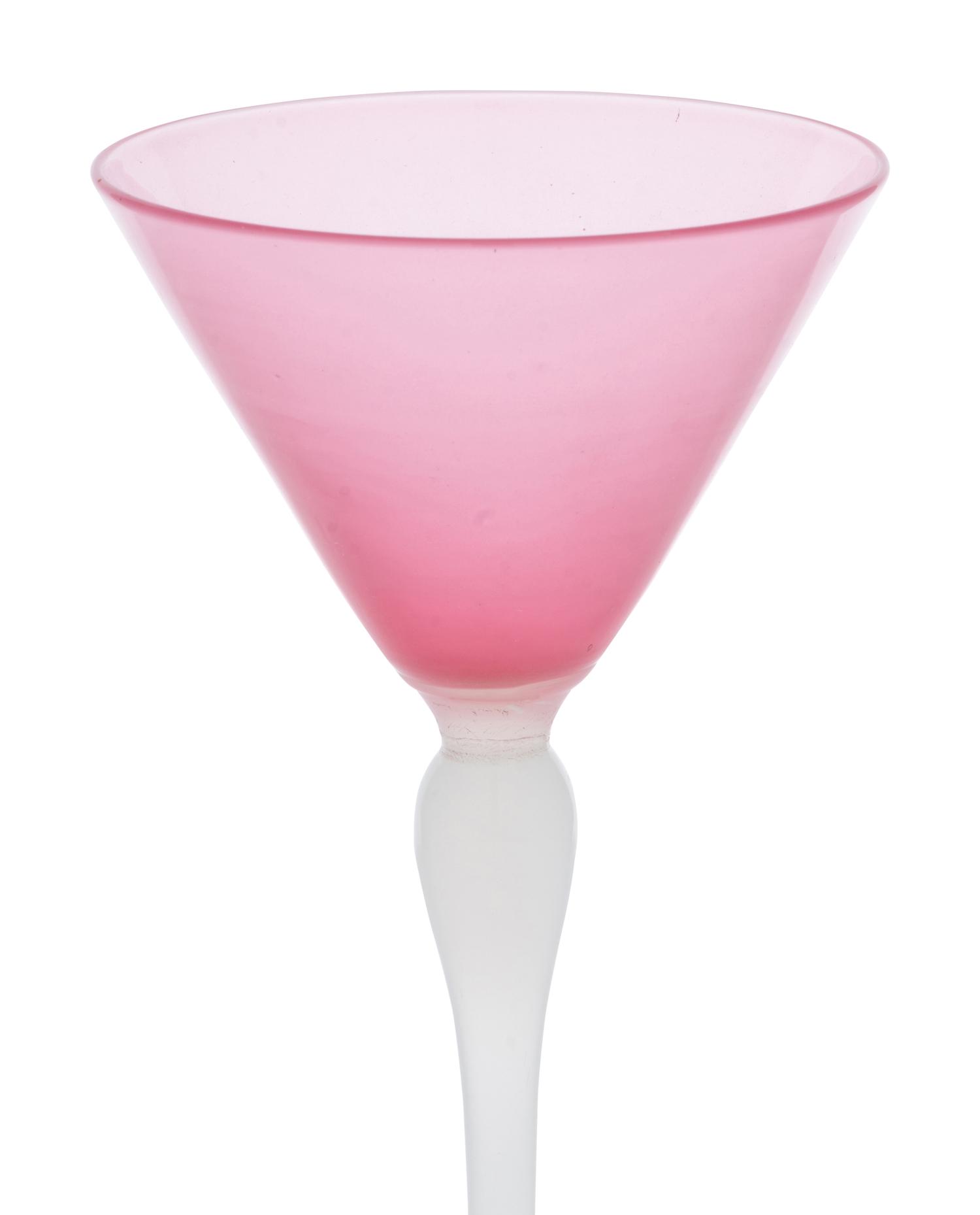 A Set of Ten Stevens and Williams Glass Stemware
