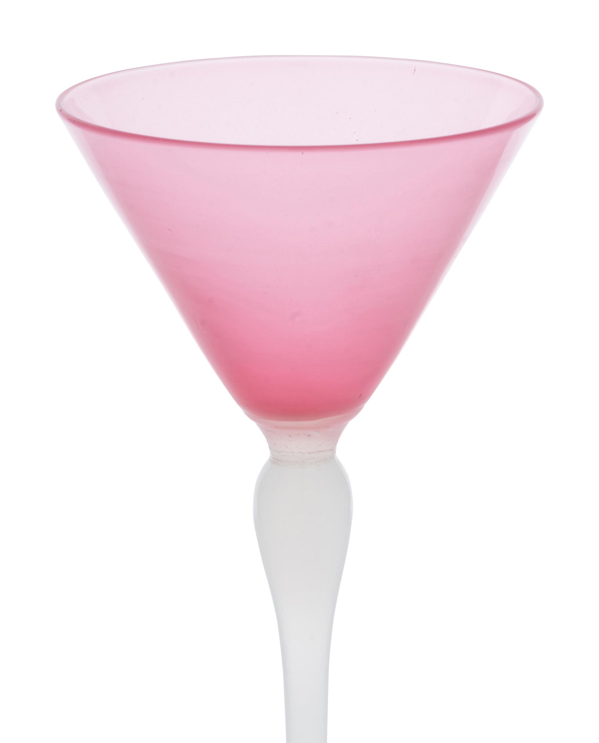A Set of Ten Stevens and Williams Glass Stemware