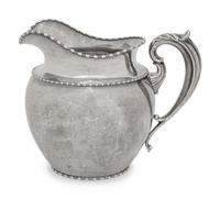An American Silver Water Pitcher