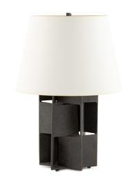 A Contemporary Metal Table Lamp