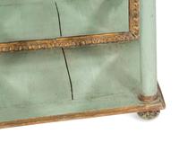 A Swedish Painted and Parcel Gilt Side Table