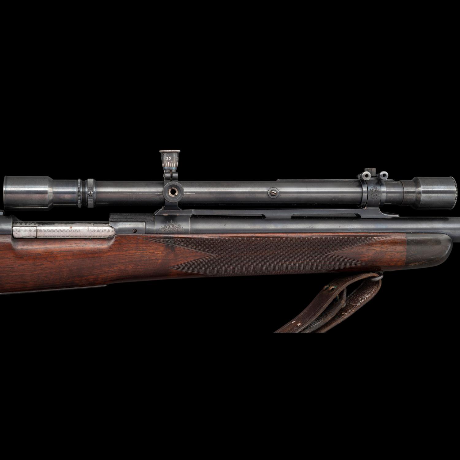 **Griffin & Howe .22 Caliber Model 1903 with J. Unertl Scope