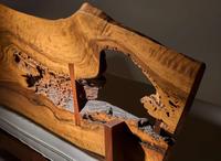 George Nakashima, Exceptional Daybed with Plank Back