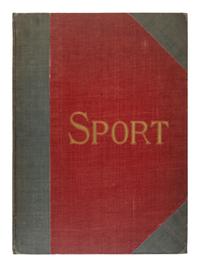 REMINGTON, Frederic (1861-1909), Arthur Burdett FROST (1851-1928) and others, illustrators. -- GOULD, A.C., editor. Sport. Or Fishing and Shooting. Boston: Bradlee Whidden, 1889.