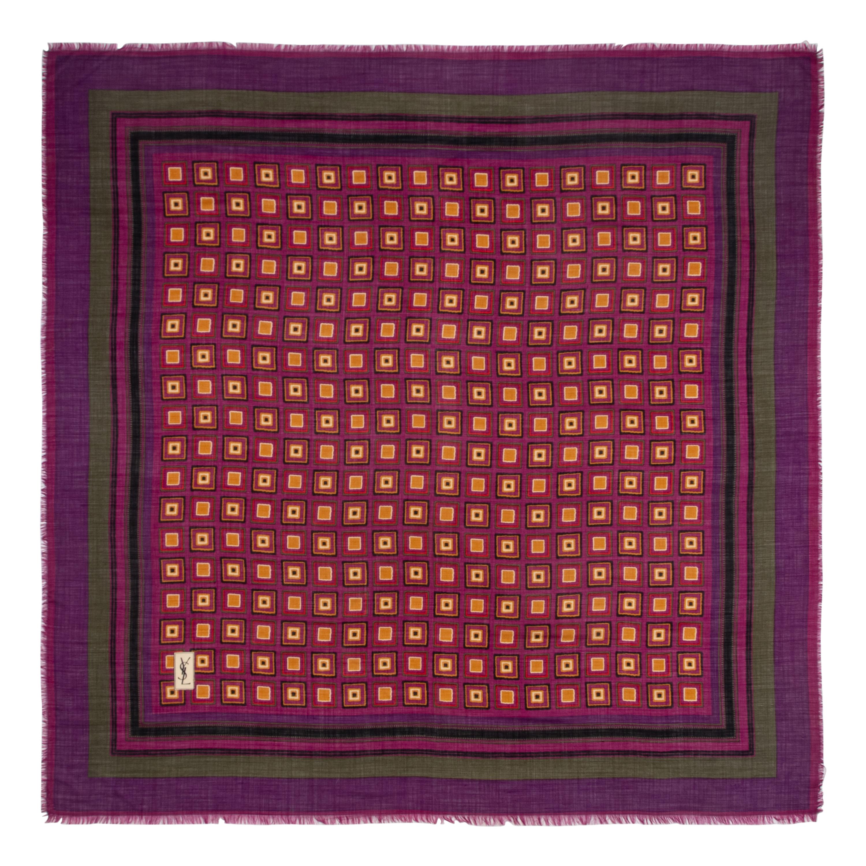 Four Yves Saint Laurent Shawls