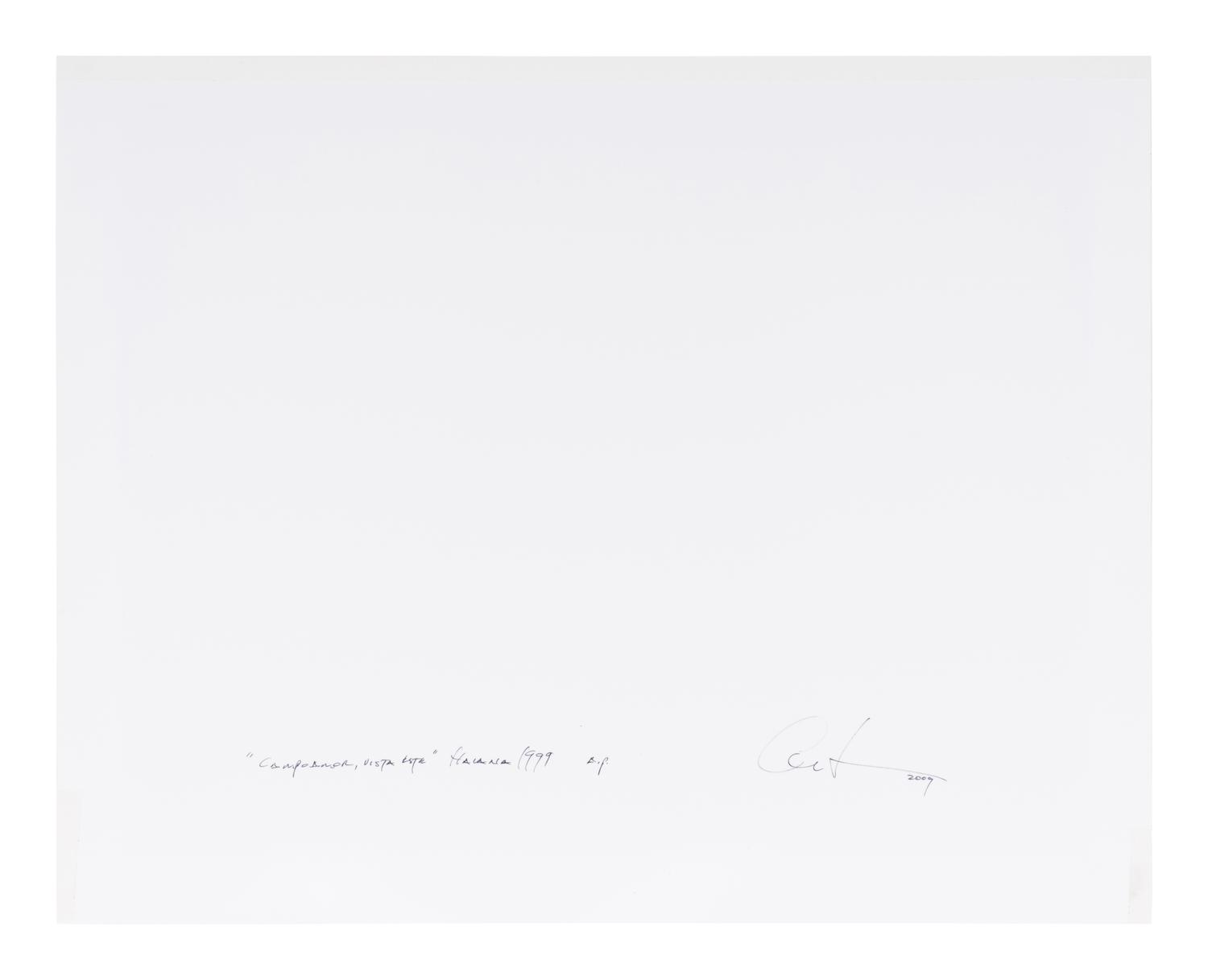 Campo Amor Vista Este, Havana, 1999; printed 2009