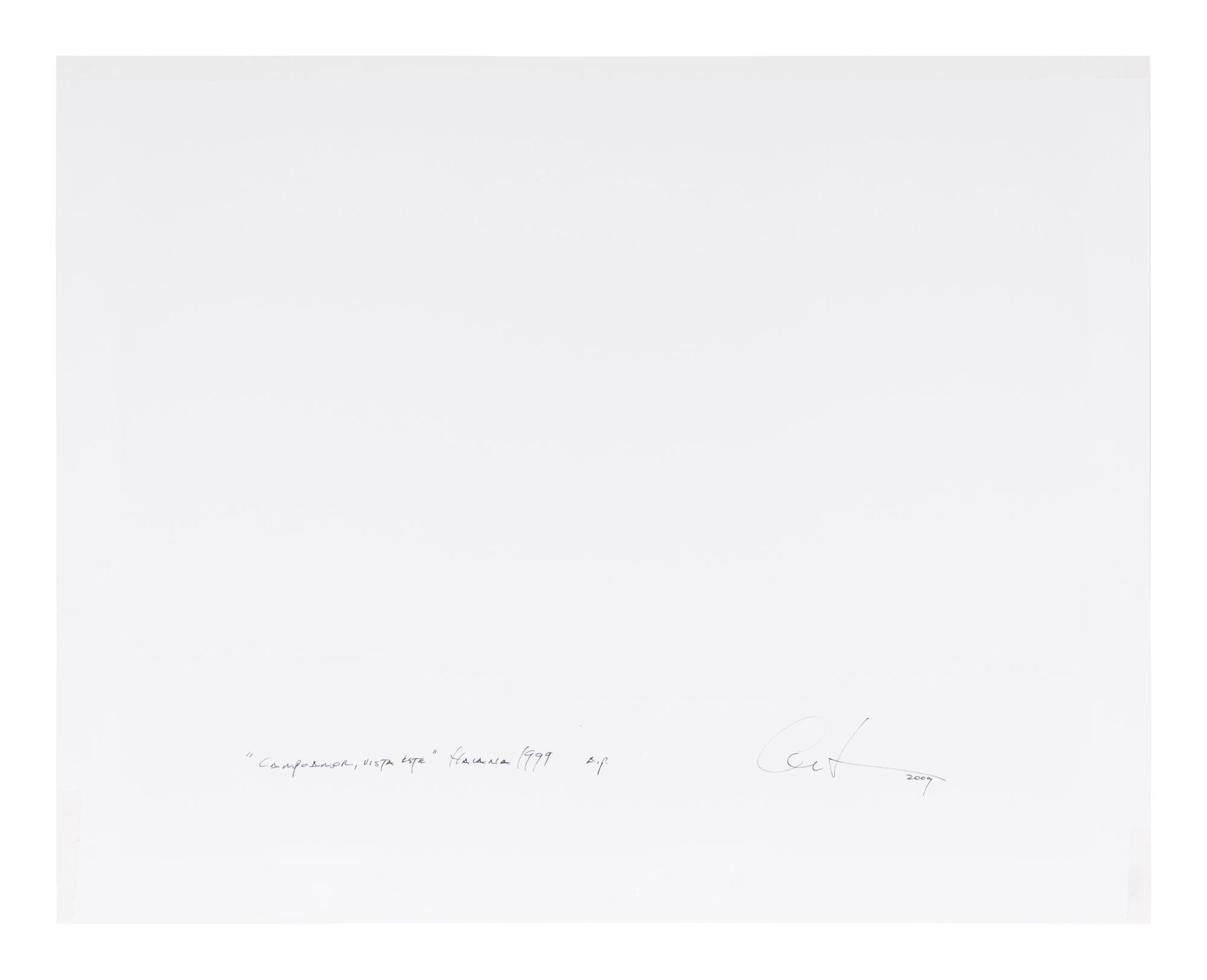 Campo Amor Vista Este, Havana, 1999; printed 2009