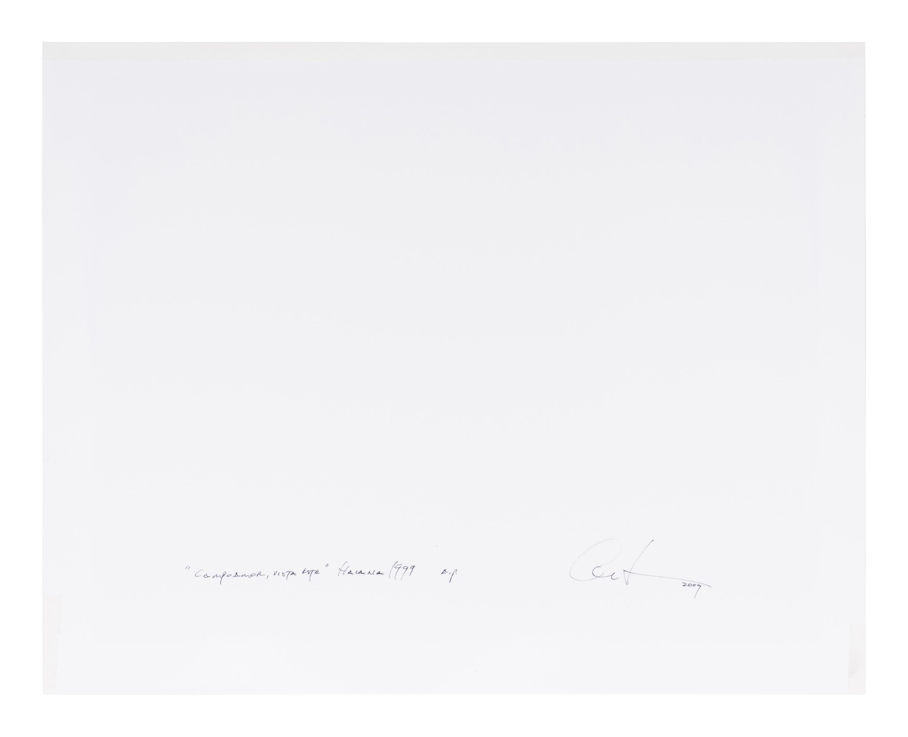 Campo Amor Vista Este, Havana, 1999; printed 2009