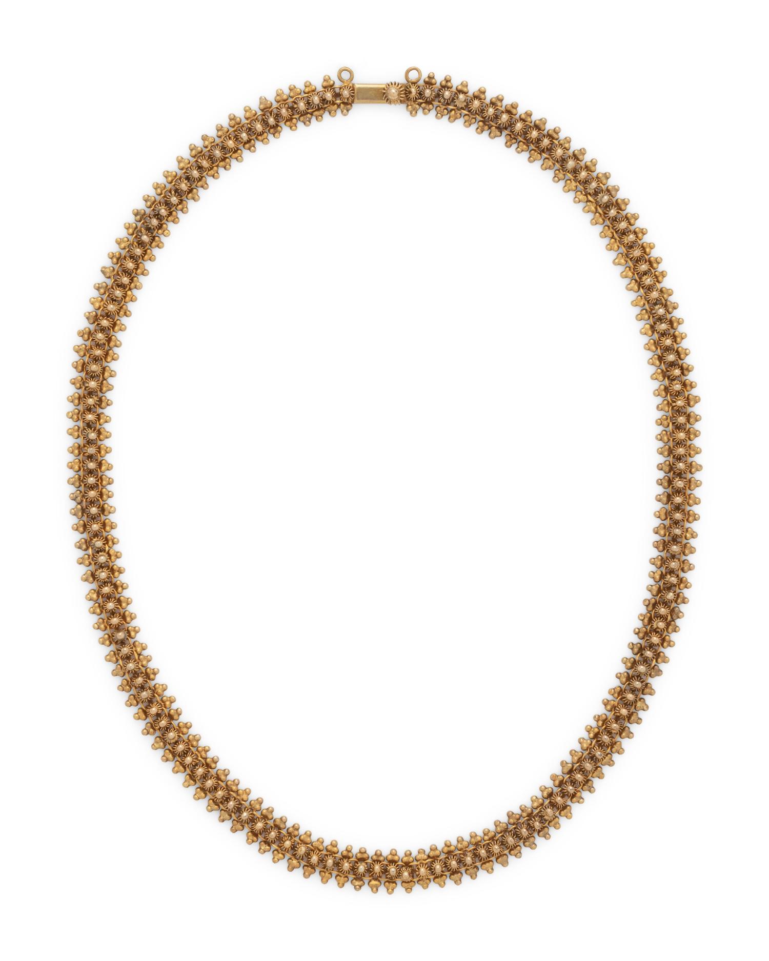 YELLOW GOLD NECKLACE