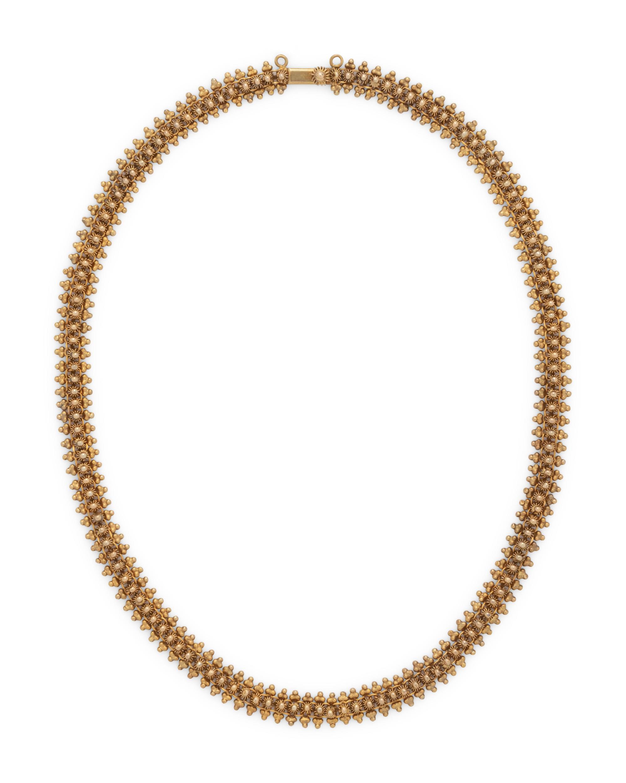YELLOW GOLD NECKLACE