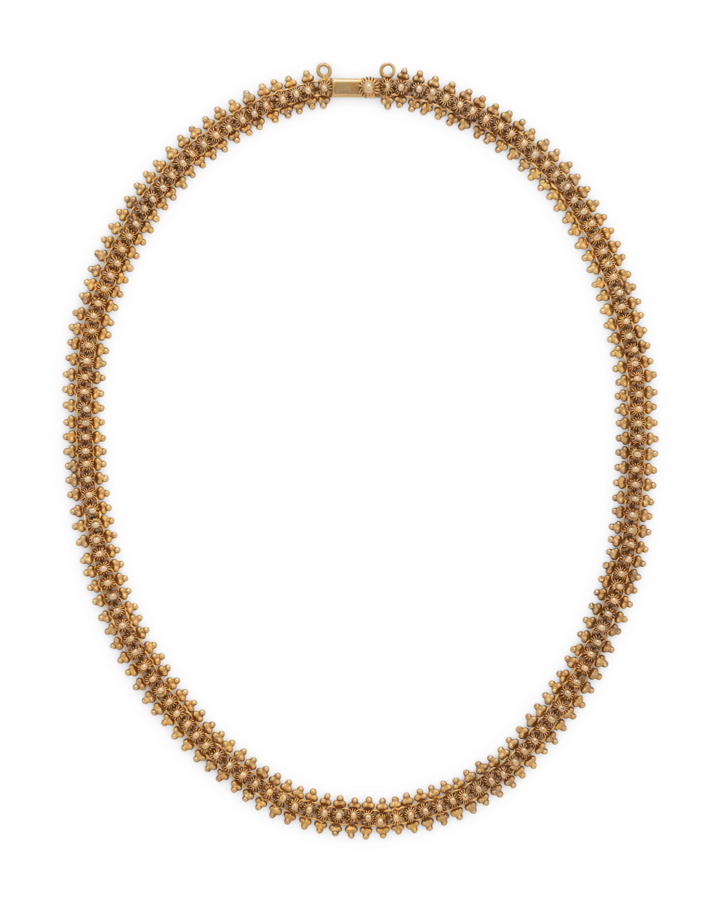 YELLOW GOLD NECKLACE