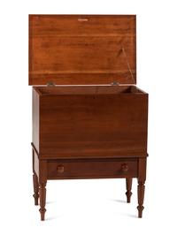 A Modern Southern Cherrywood Sugar Chest