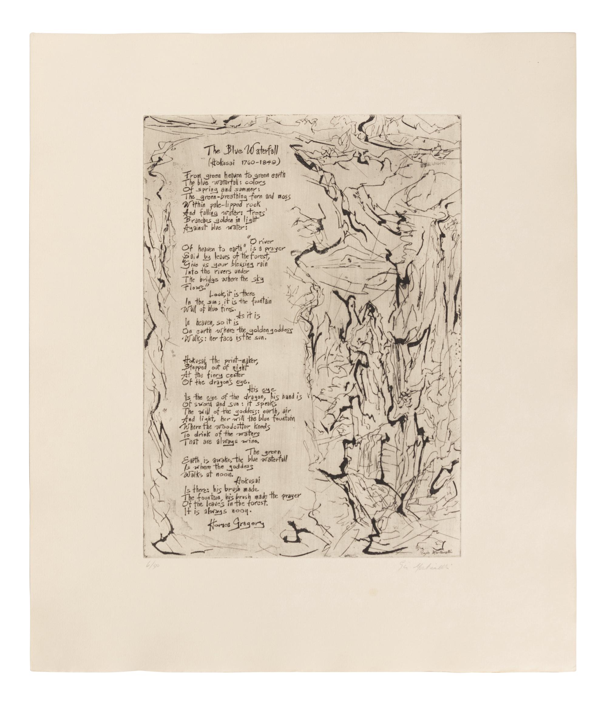 21 Etchings and Poems (complete portfolio of 21)