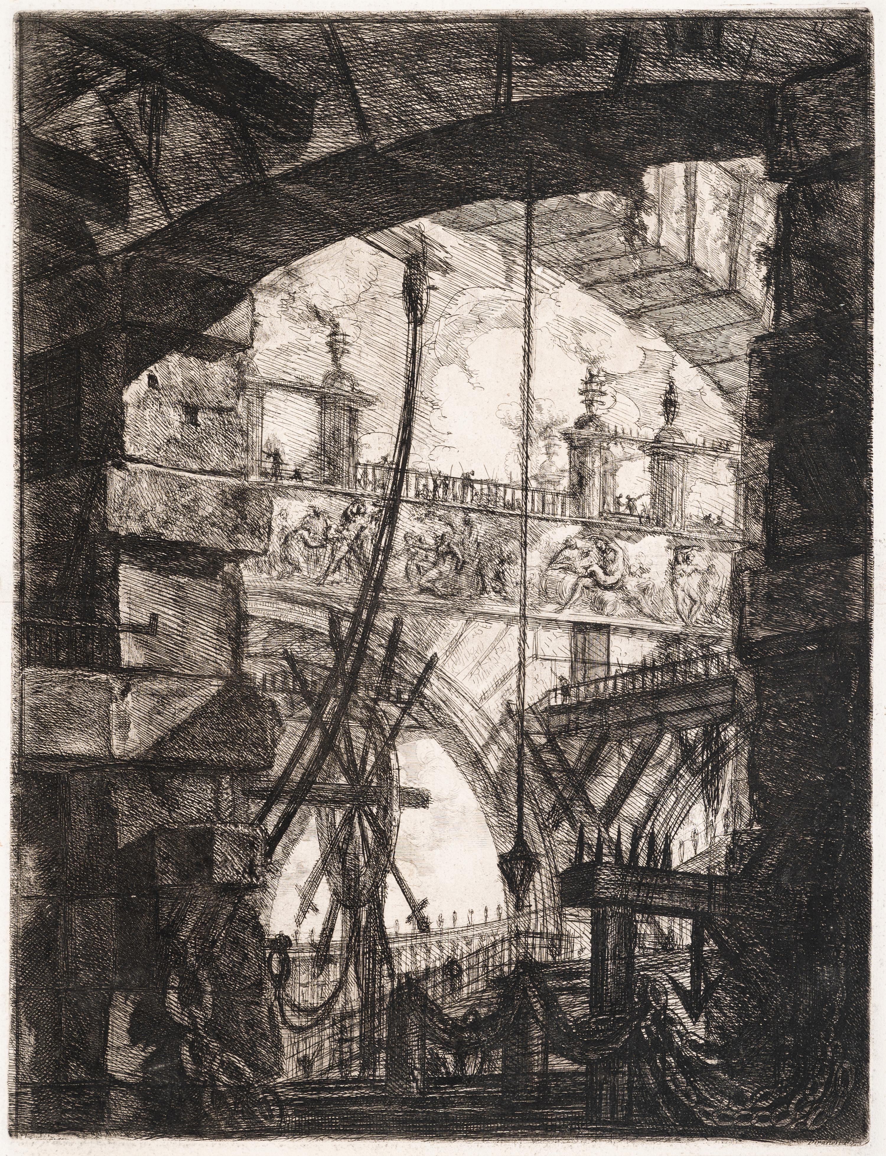 Carceri d'Invenzione (the complete set of 16), 1761