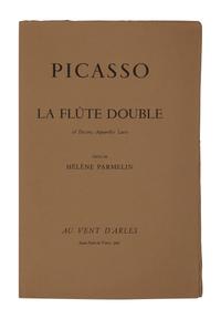 La Flute Double (incomplete portfolio of 14 prints housed in original cloth clamshell box with text by Helene Parmelin)