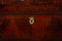 A Dutch Neoclassical Crotch Mahogany Linen Press — LATE 18TH CENTURY