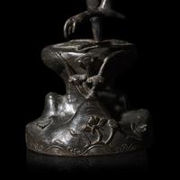 A Pair of Chinese Bronze Ducks, Ming Dynasty 明 銅鳧一對