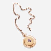 An 18K Yellow Gold Tiffany & Co. Pocket Watch