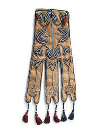 Wasco Beaded Hide Tab Octopus Bag