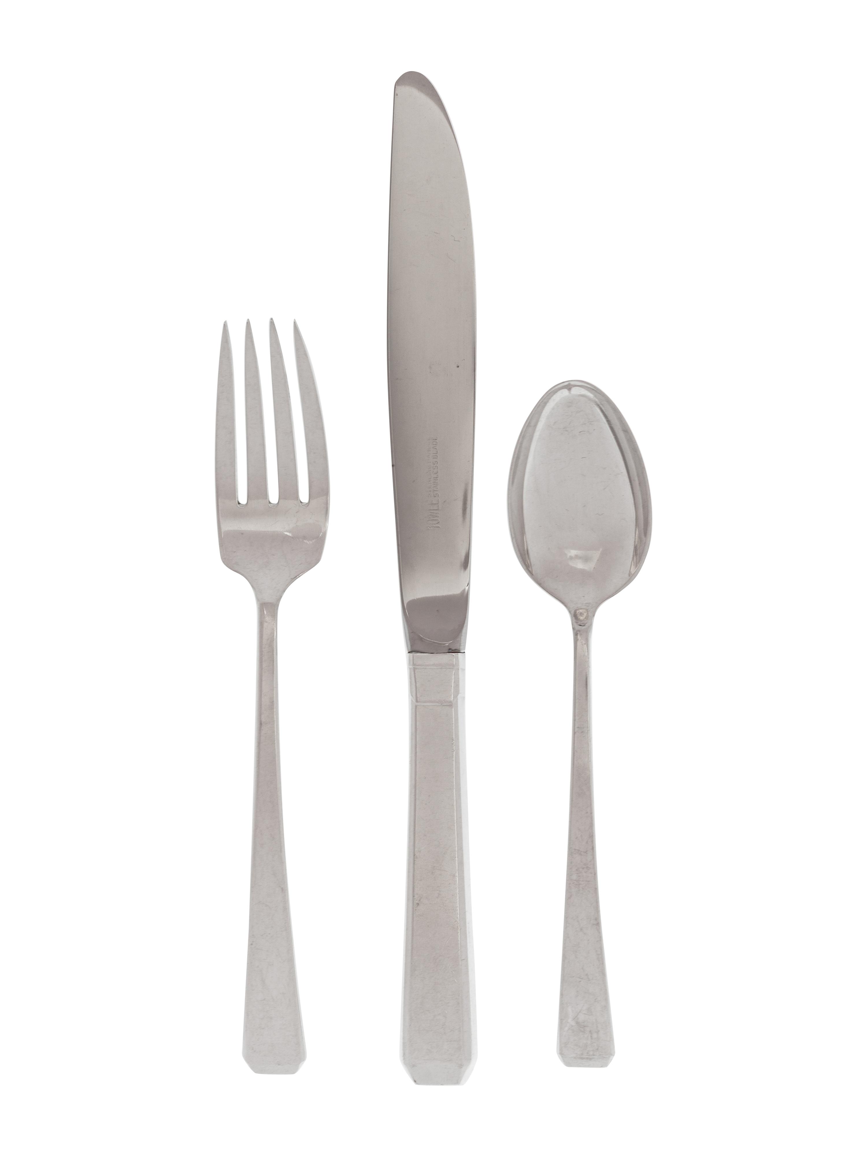 An American Silver Flatware Service