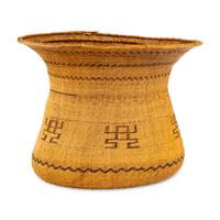 Amazonian Yekuana Basket, with Frog Motif