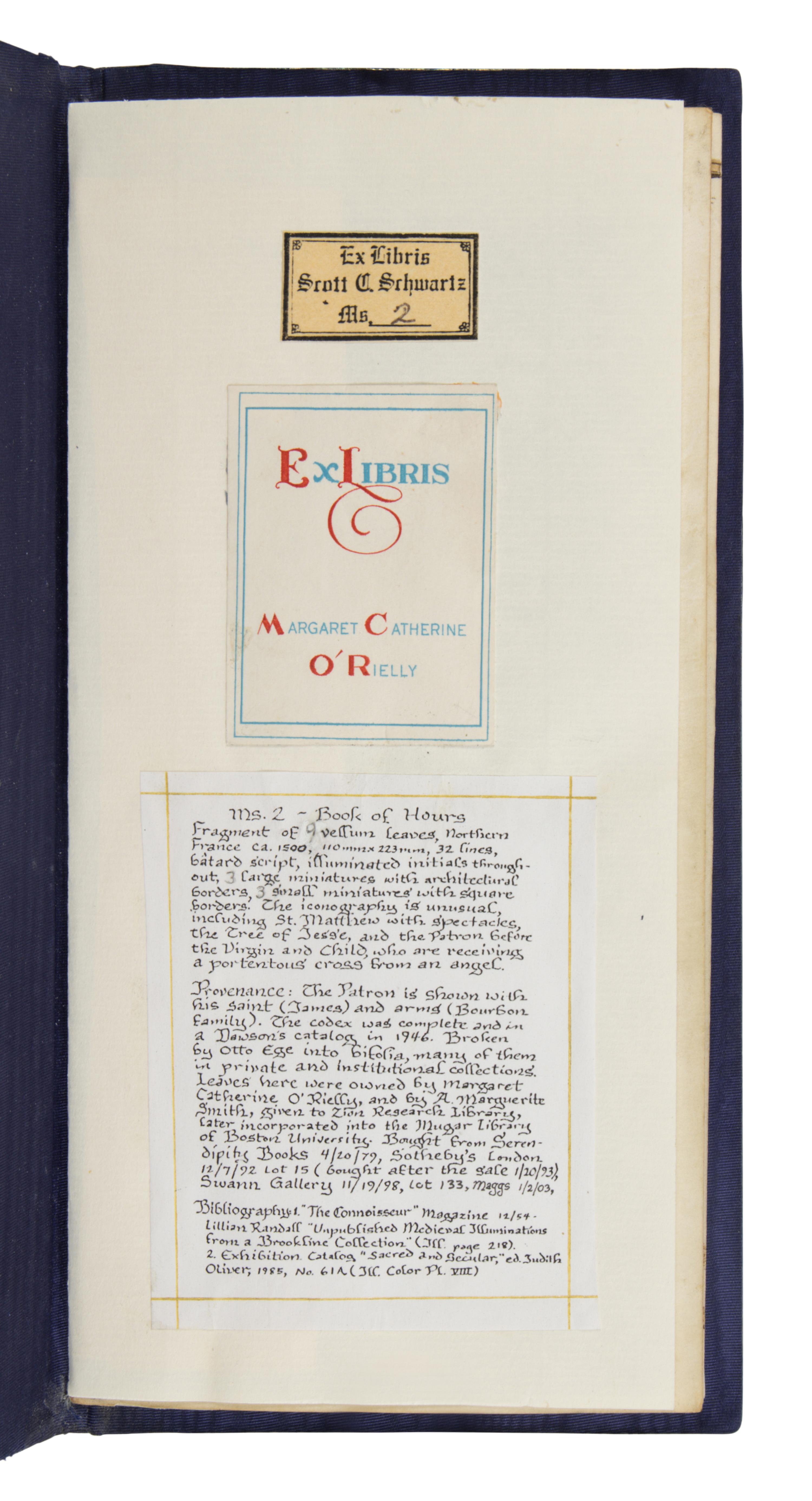 MASTER OF THE PARISIAN ENTRIES (JEAN COENE IV) (Paris, active 1500–1520) Book of Hours, in Latin, illuminated manuscript on parchment [France, Paris, c. 1500–1510]