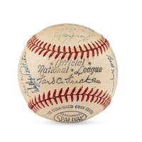 A 1951 Pittsburgh Pirates Team Signed Autograph Baseball